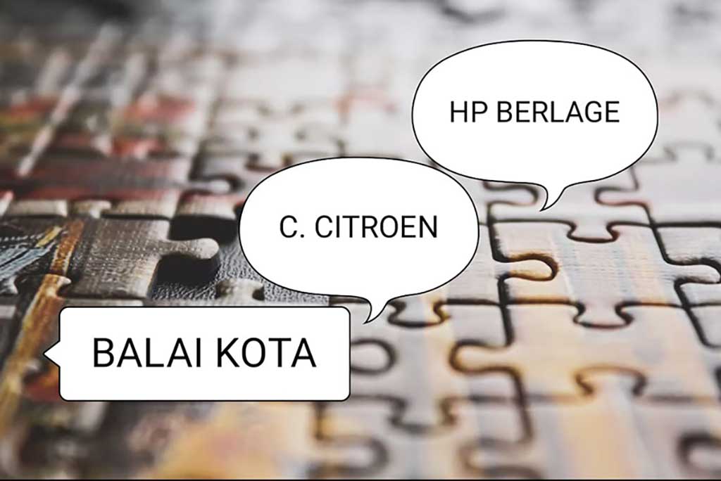 Menyusun Puzzle: H.P. Berlage, C. Citroen dan Balai Kota Surabaya