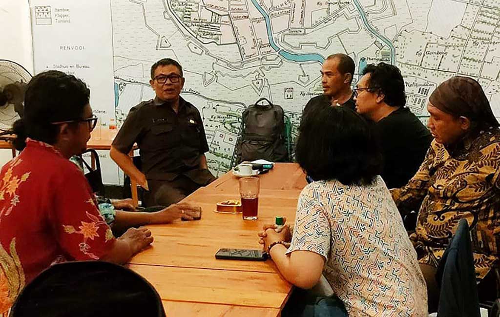 Kunjungi Markas Begandring, Asisten II Bahas Wisata Peneleh