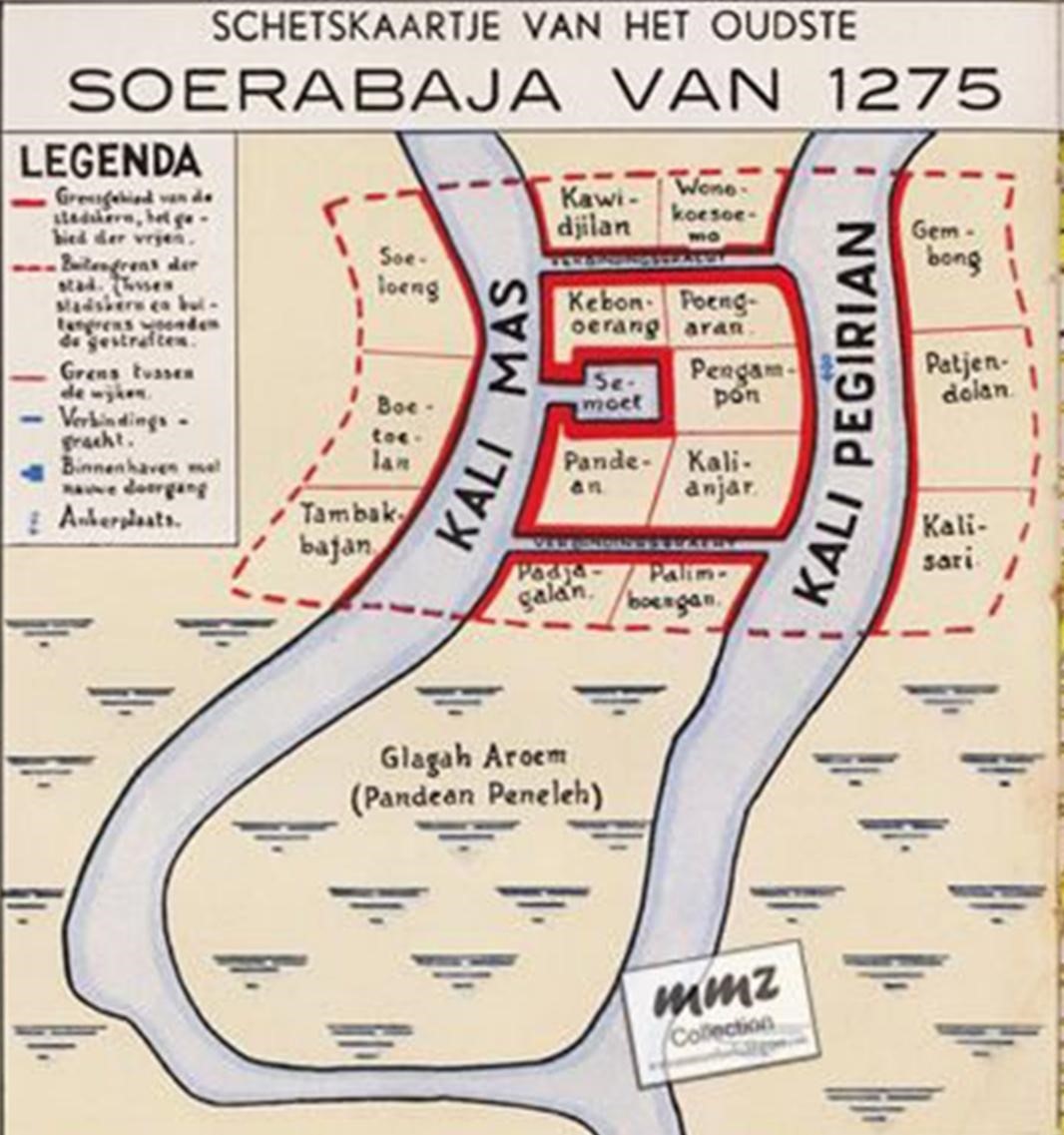 Surabaya, Kota Berkalang Air