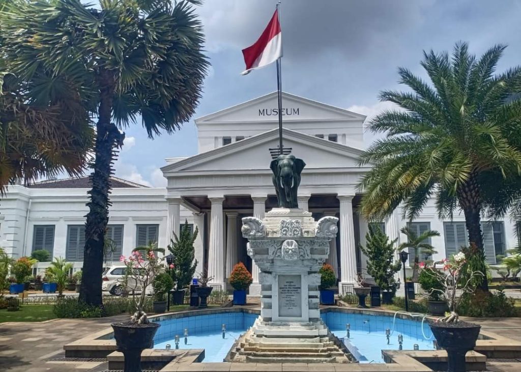 Museum Nasional di Jakarta Terbakar