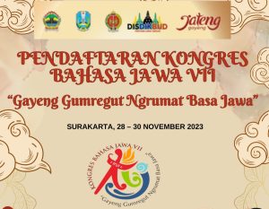 Kongres Bahasa Jawa (KBJ) VII Harus Hasilkan Keputusan Nyata, Tidak Normatif