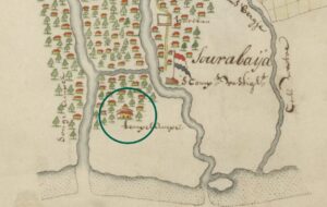 PETA KAWASAN AMPEL & SURABAYA TAHUN 1706
