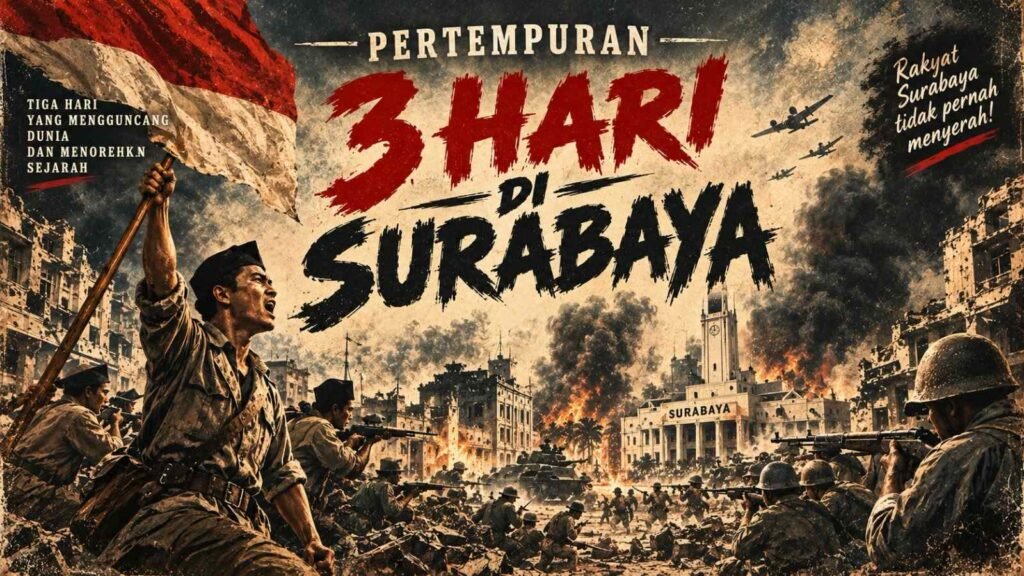 [VIDEO] Soera Ing Baja: Reka Ulang Pertempuran 28-30 Oktober 1945